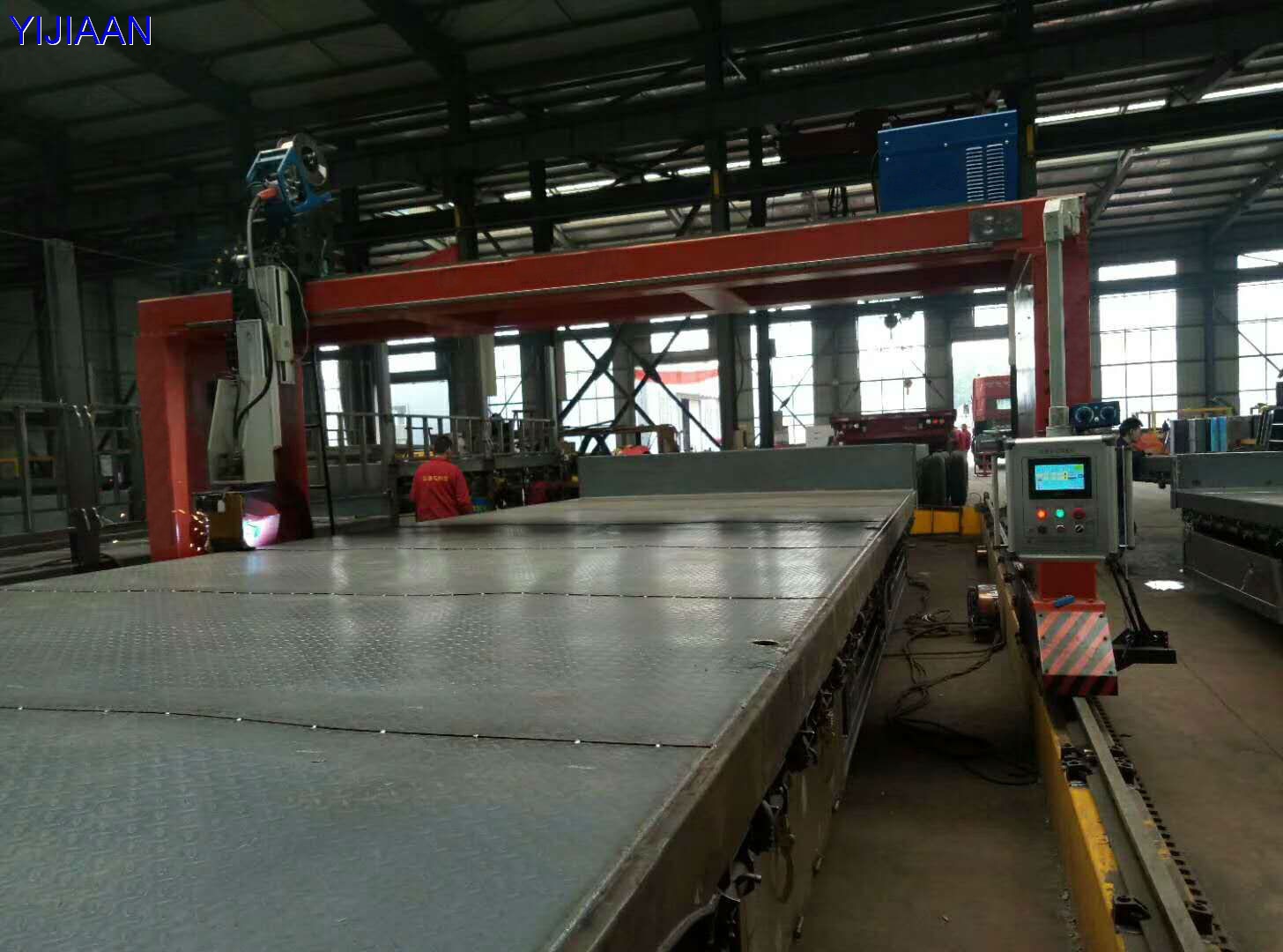 what should do after install laser tracking automatic welding machine